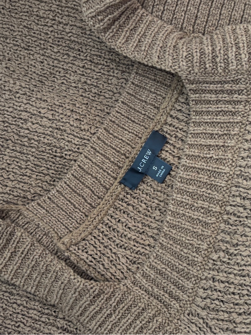 J. Crew Brown Knit Tank Sweater Vest - Picture 2 of 2